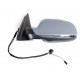 Retroviseur exterieur AUDI A4 01/2012- - Electrique - Droit - Degivrant - Aspherique - Clignotant - Coiffe a peindre - Memoire