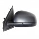 Retroviseur exterieur SMART FORFOUR 2014- - Manuel- Bombee- Droit- Sonde- Coiffe noir