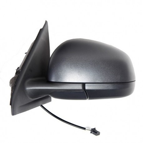 Retroviseur exterieur SMART FORFOUR 2014- - Electrique- Degivrage- Bombee- Droit- Sonde- Coiffe noir