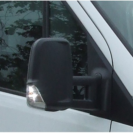 Retroviseur exterieur VOLKSWAGEN CRAFTER 2009- - MANUEL-CLIGNOTANT-BRAS LONG-GAUCHE