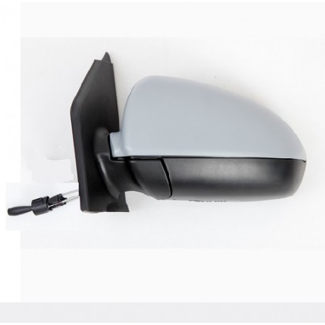 Retroviseur exterieur SMART FORTWO II 2007-2014 - Manuel avec Cable - Coiffe a peindre - Gauche - CIPA