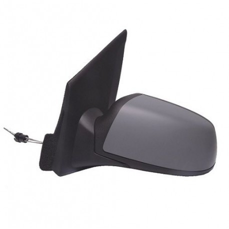Retroviseur exterieur FORD FIESTA 2006- 2008 - Manuel a Cable - Coiffe a peindre - Gauche - CIPA