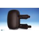 Retroviseur exterieur FIAT DOBLO CARGO 01/2001-12/2009 - Manuel - Droit - Glace Bombee - Coiffe Noir