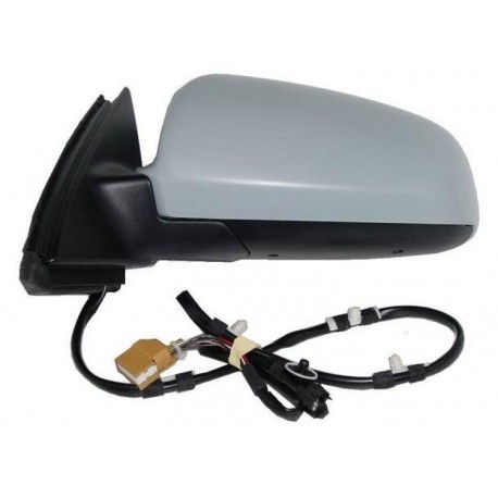Retroviseur exterieur AUDI A4 11/2004-11/2007 - Electrique - Gauche - Degivrant - Aspherique - Coiffe a peindre 