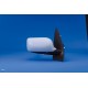 Retroviseur exterieur ALFA 145 1994-09/2000 - Electrique - Sonde - Droit - Degivrant - Bombee Bleue - Coiffe Noire