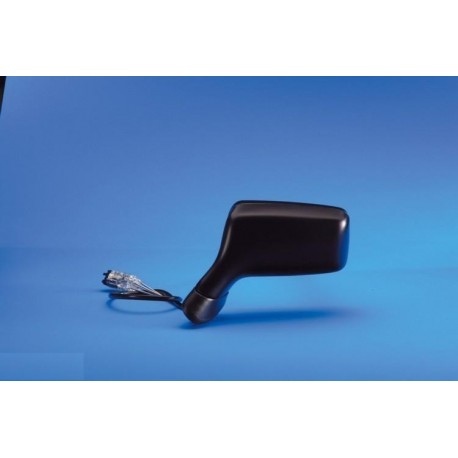 Retroviseur exterieur AUDI 80 1987-1994 - Electrique - Droit - Degivrant - Bombee Bleue - Coiffe Noire