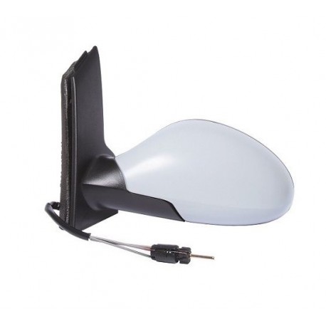 Retroviseur exterieur SEAT ALTEA 2004- - Manuel a Cable - Aspherique - Coiffe a peindre - Gauche - CIPA