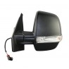 Retroviseur exterieur OPEL COMBO CARGO 10/2012- - Electrique - Droit- Degivrant - Glace Bombee - Coiffe Noir - Clignotant - Sond