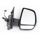 Retroviseur exterieur FIAT DOBLO CARGO 01/2010- - Manuel - Droit - Glace Bombee - Coiffe Noir - Clignotant