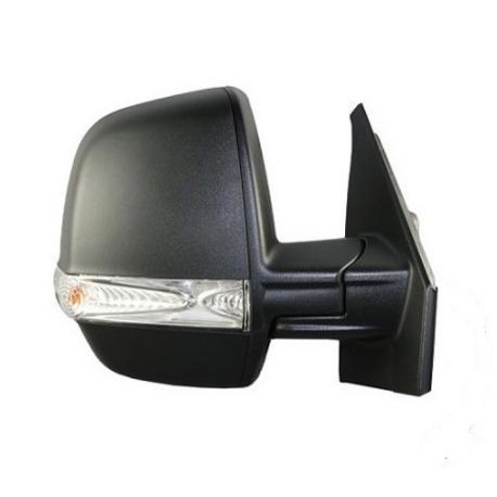 Retroviseur exterieur FIAT DOBLO CARGO 01/2010- - Manuel - Droit - Glace Bombee - Coiffe a peindre - Clignotant