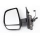 Retroviseur exterieur FIAT DOBLO CARGO 01/2010- - Manuel - Gauche - Glace Bombee - Coiffe a peindre - Clignotant