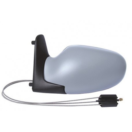 Retroviseur exterieur SEAT ALHAMBRA 1995-1998 - Manuel a Cable - Droit - Bombee - Coiffe a peindre - CIPA
